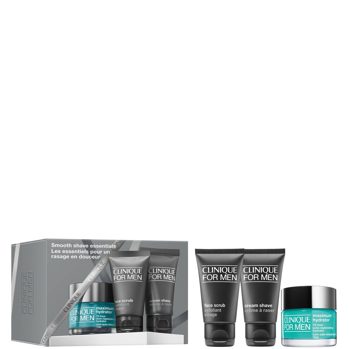 For Men Maximum Hydrator 72 Hour - Crema Gel Viso Idratante Cofanetto