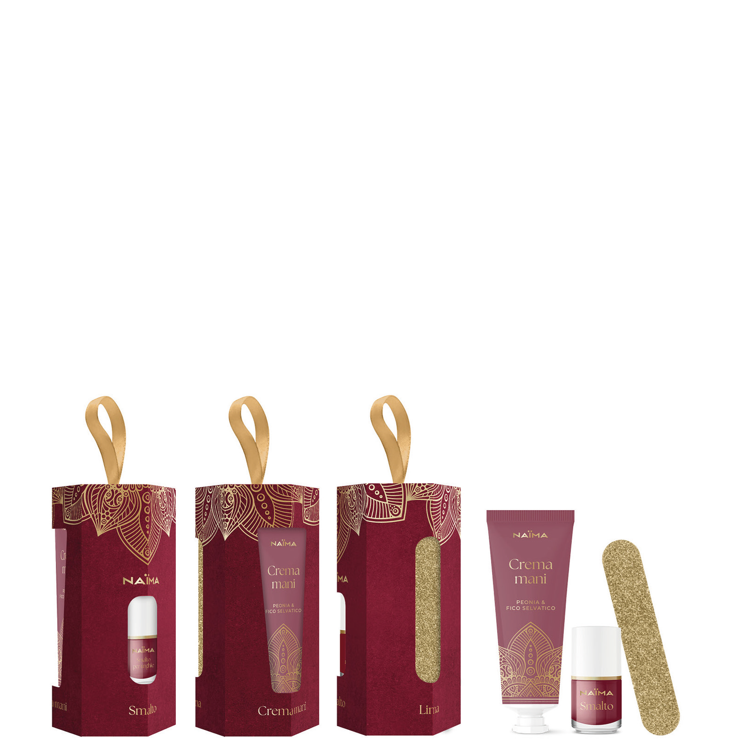 Kit Mani Peonia e Fico Selvatico