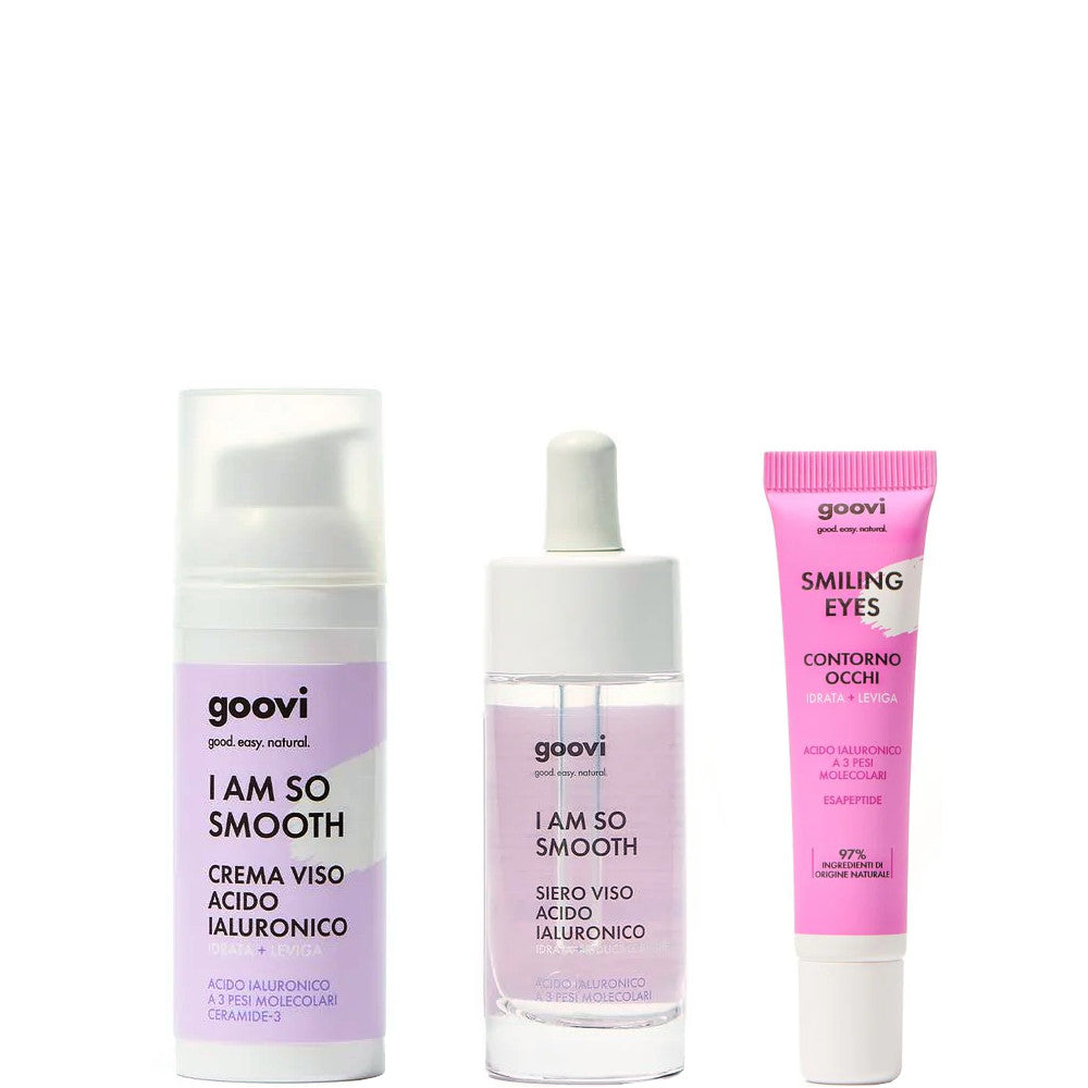 Goovi I am So Smooth Crema Viso Acido Ialuronico Confezione