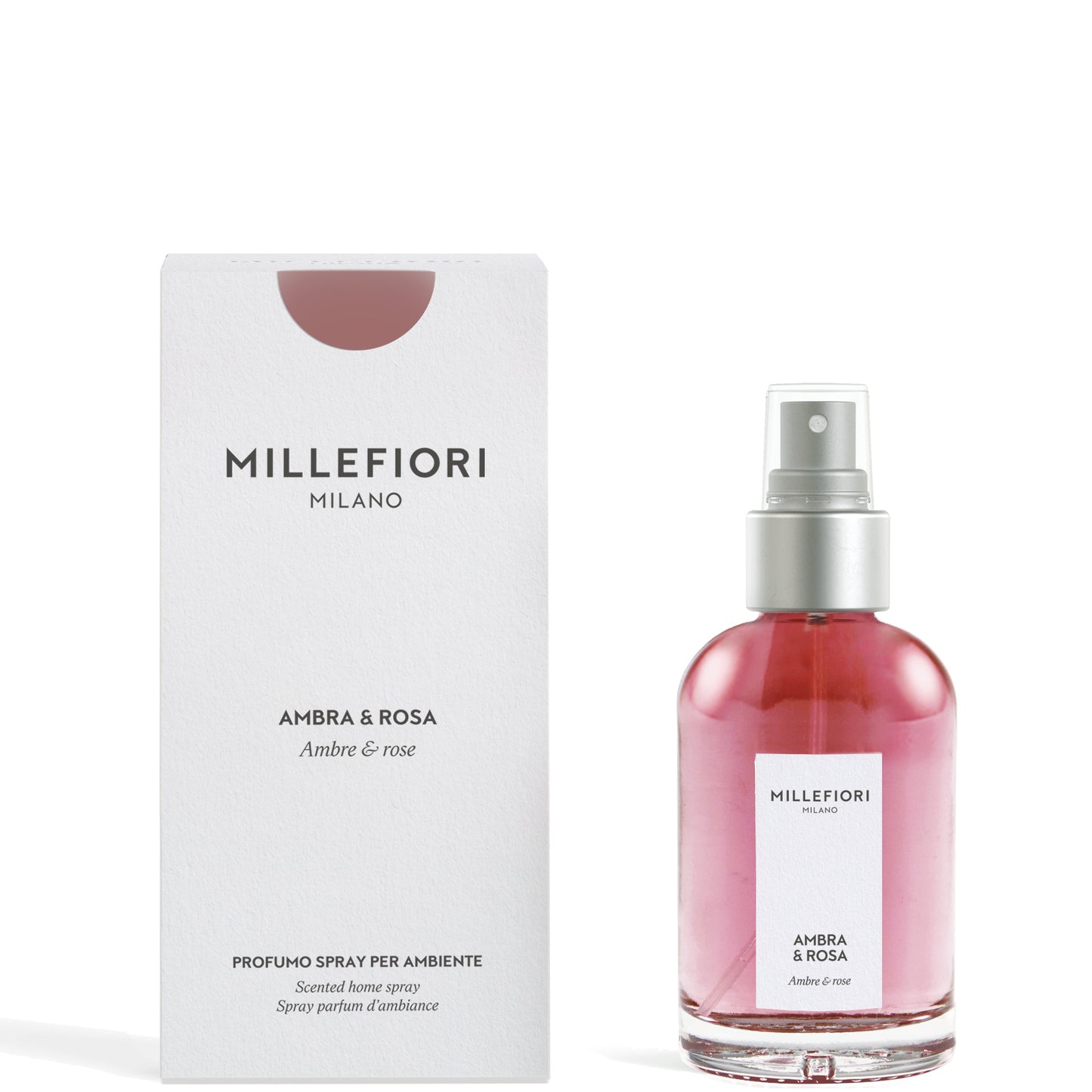 Millefiori Milano Spray Per Ambiente Ambra & Rosa
