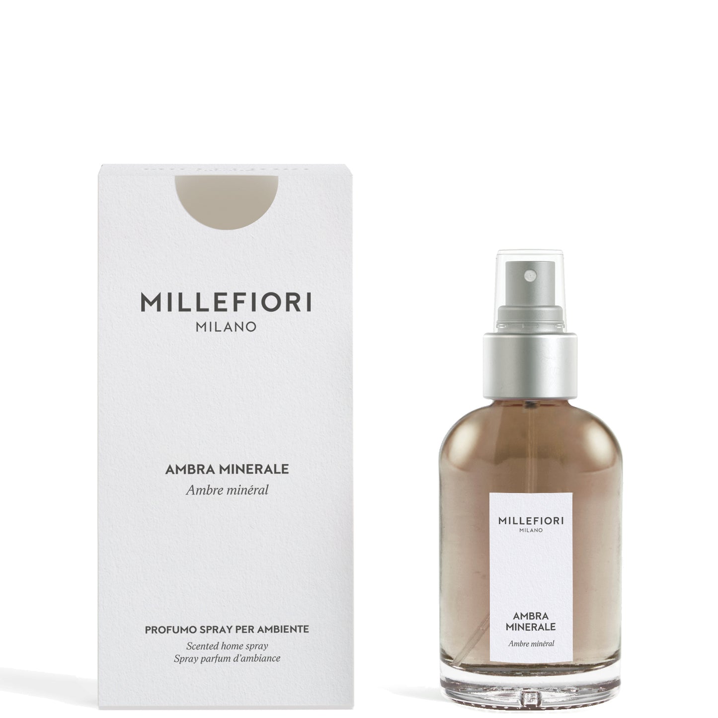 Millefiori Milano Spray Per Ambiente Ambra Minerale