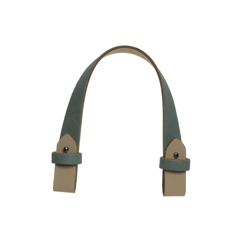 Tracollina Corta In Ecopelle Invecchiata Singola Salvia OBTIC02 Colore Salvia