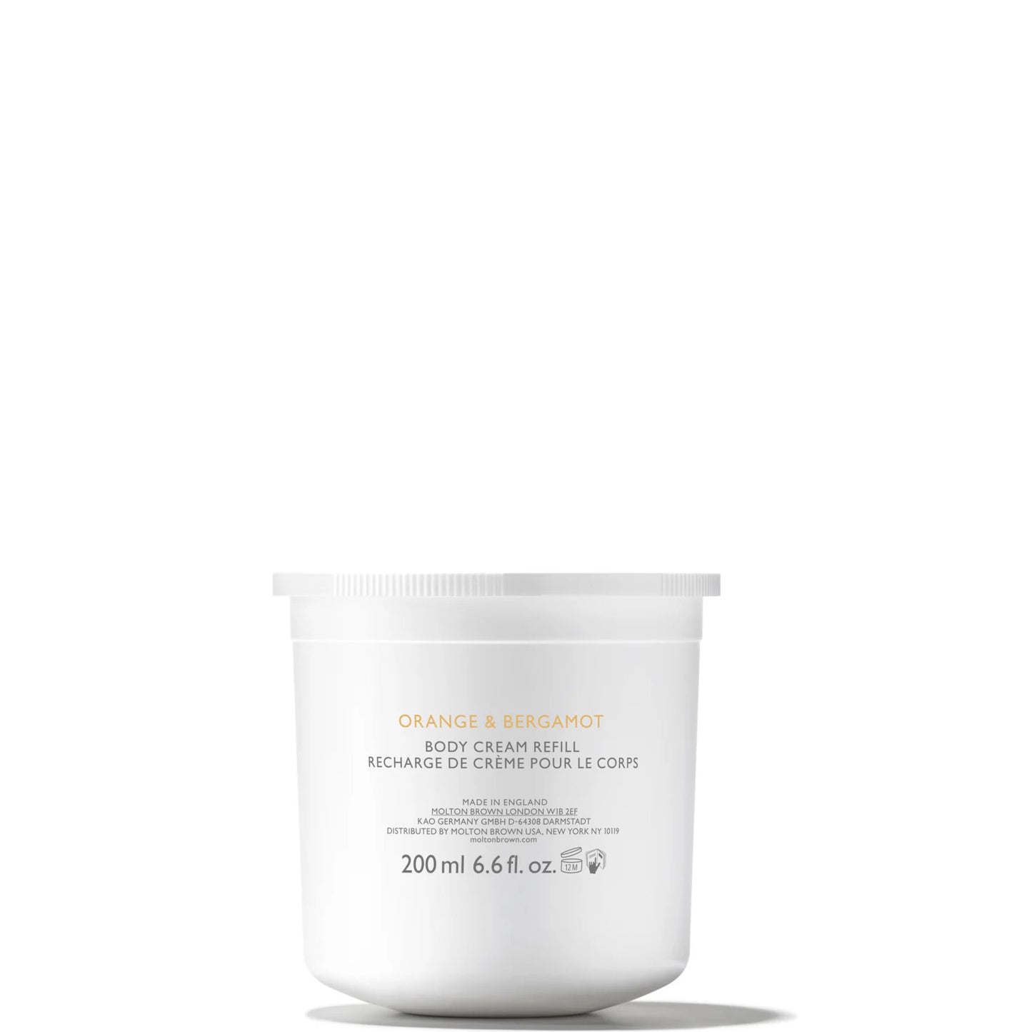 Orange & Bergamot Body Cream Ricarica