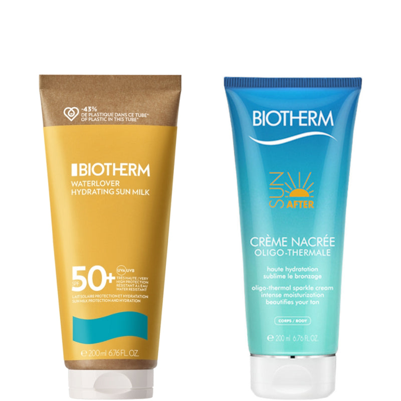 Waterlover Hydrating Sun Milk SPF 50 + Crème Nacrée