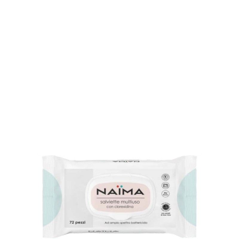 Salviette Multiuso con Clorexidina NAIMA