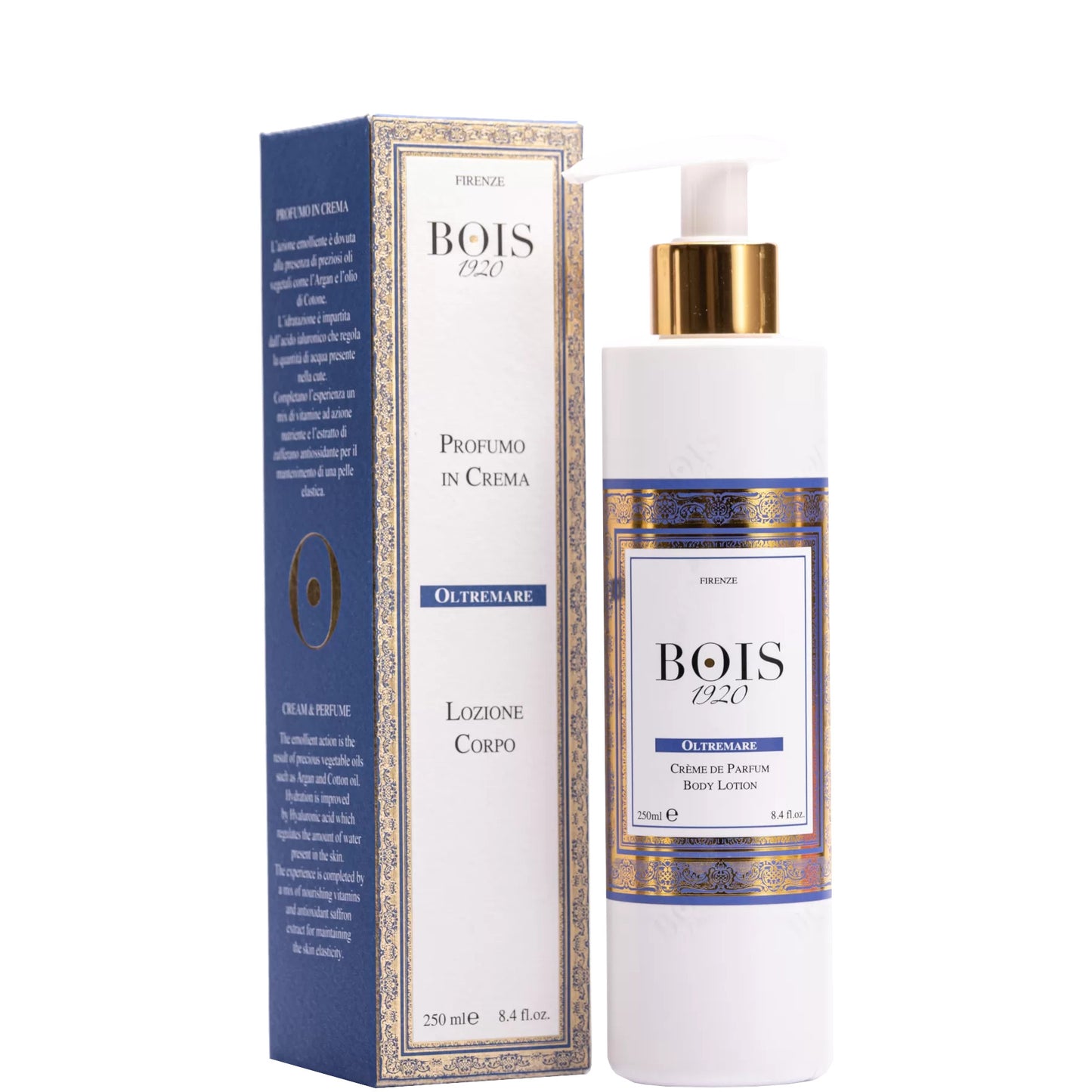Bois 1920 I TRASPARENTI - Oltremare Profumo in crema