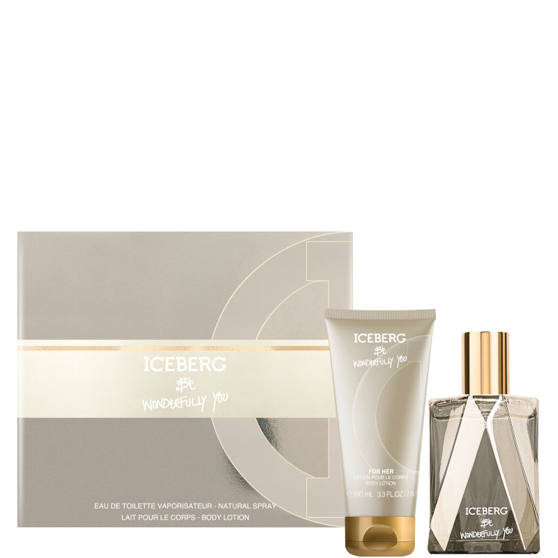 Iceberg Be Wonderfully You Confezione 100 ML Eau de Toilette + 100 ML Body Lotion