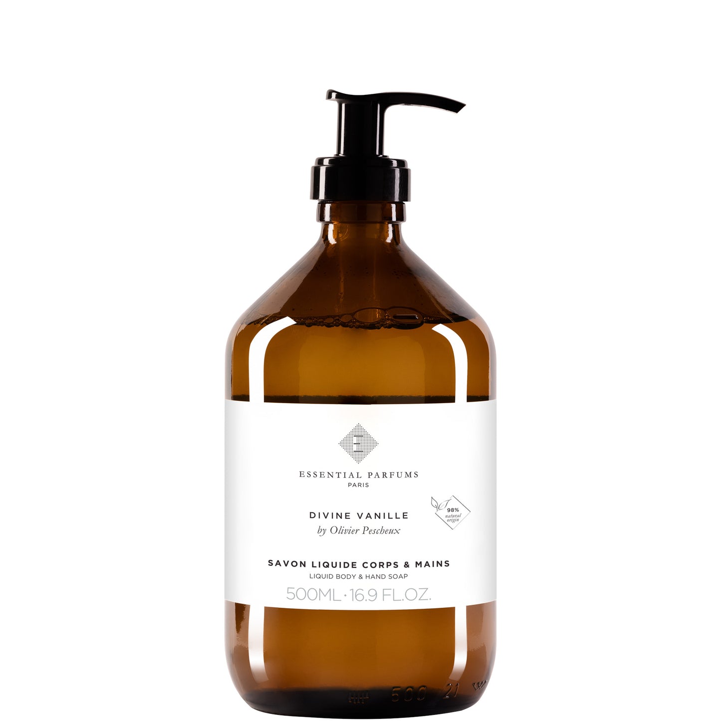 Essential Parfums Divine Vanille Body and Hand Liquid Soap