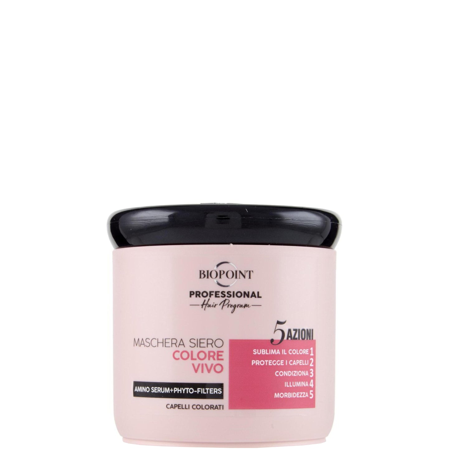 Maschera siero colore vivo