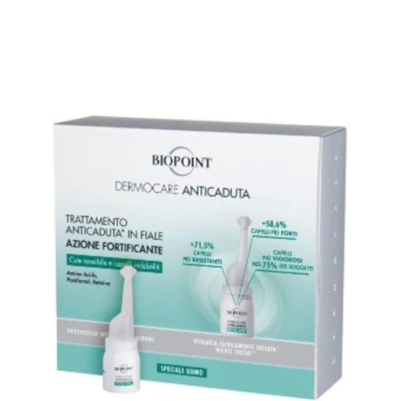 BIOPOINT PERSONAL DERMOCARE TRATTAMENTO A/CADUTA PZ 12X6 ML UOMO