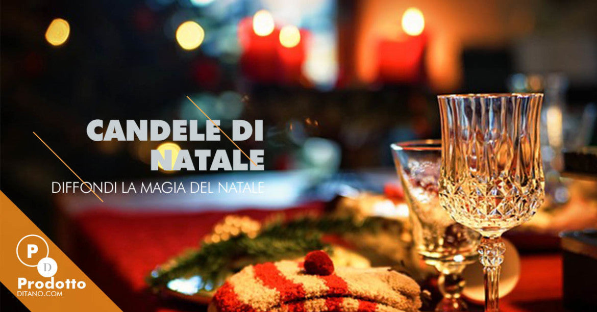 Candele profumate: diffondi la magia del Natale