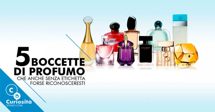 5 boccette di profumo che anche senza etichetta forse riconosceresti