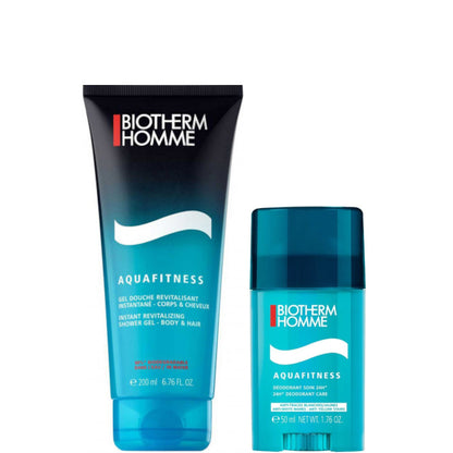 Aquafitness Gel Douche + Aquafitness Deo Stick - Uomo 200 ML Shower Gel + 50 gr Deodorante Stick