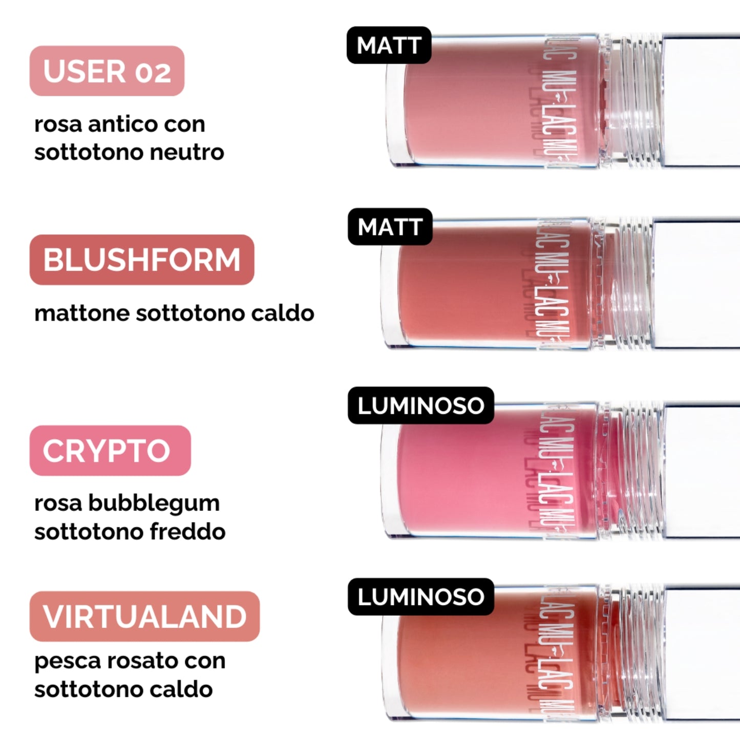 Mulac 3DVERSE Matt Liquid Blush all Over