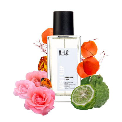 Mulac MISS'T DEEP Tonka Bean & Oud Essenza Ristrutturante Capelli