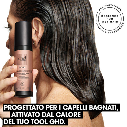 ghd rehab dry hair nourisher - crema idratante per capelli secchi