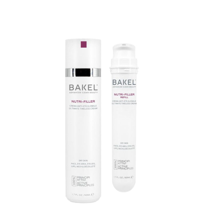 Bakel NUTRI-FILLER Crema anti-età globale per pelle secca Case & Refill 50 ML
