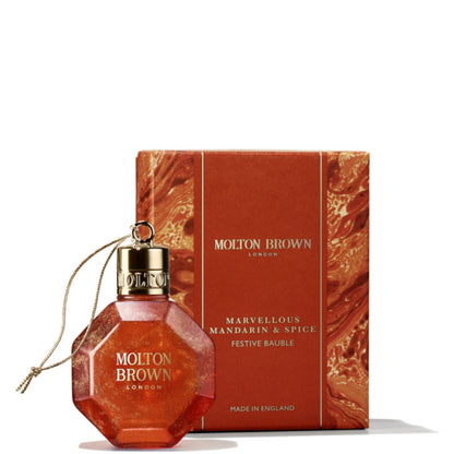 Marvellous Mandarin & Spice Festive Bauble 75 ML