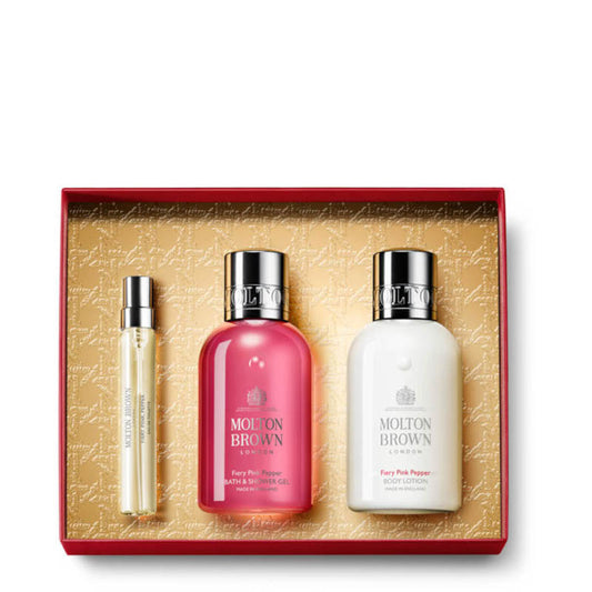 Fiery Pink Pepper Travel Collection 7,5 ML Eau de Toilette + 100 ML Shower Gel + 100 ML Body Lotion