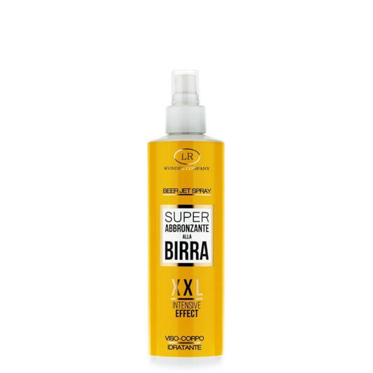 BEER JET SPRAY XXL - Super Abbronzante alla Birra Viso/Corpo 200 ML