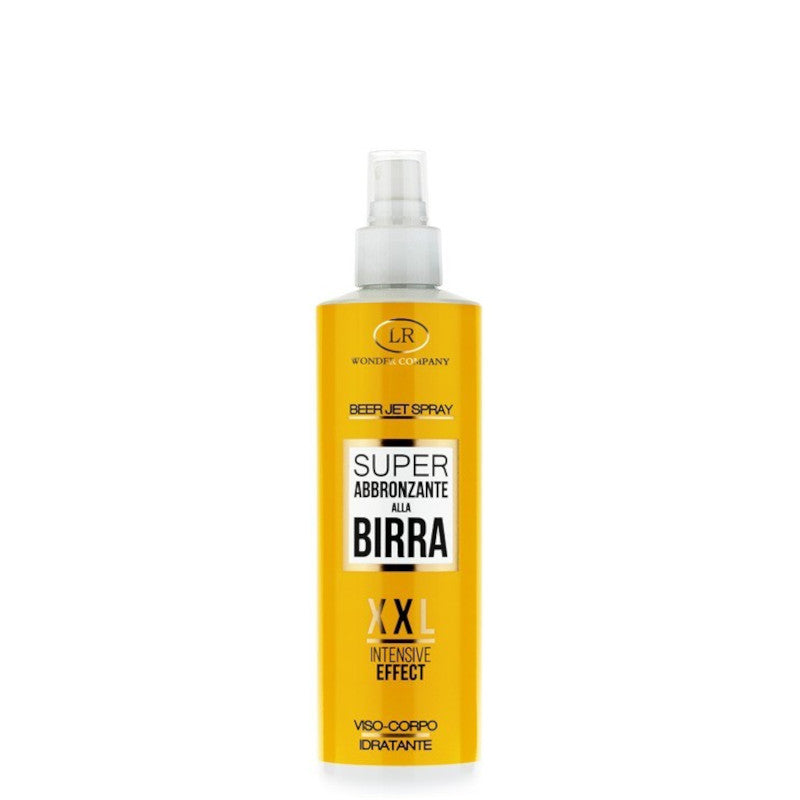 BEER JET SPRAY XXL - Super Abbronzante alla Birra Viso/Corpo 200 ML