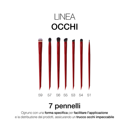 Pennello Occhi Piatto