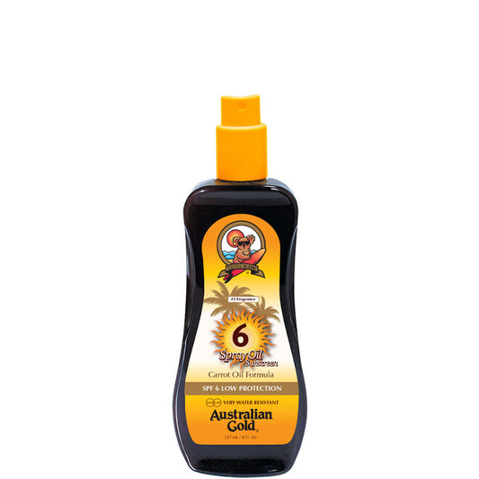 Spray Oil Sunscreen SPF 6 con Olio di Carota 237 ML