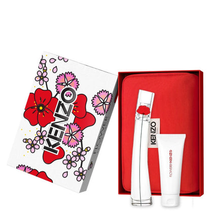 Flower by kenzo EDP Confezione 50 ML Eau de Parfum + 75 ML Body Lotion