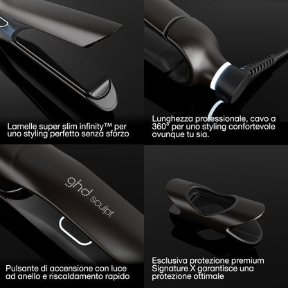 ghd Sculpt styler - piastra per capelli nera