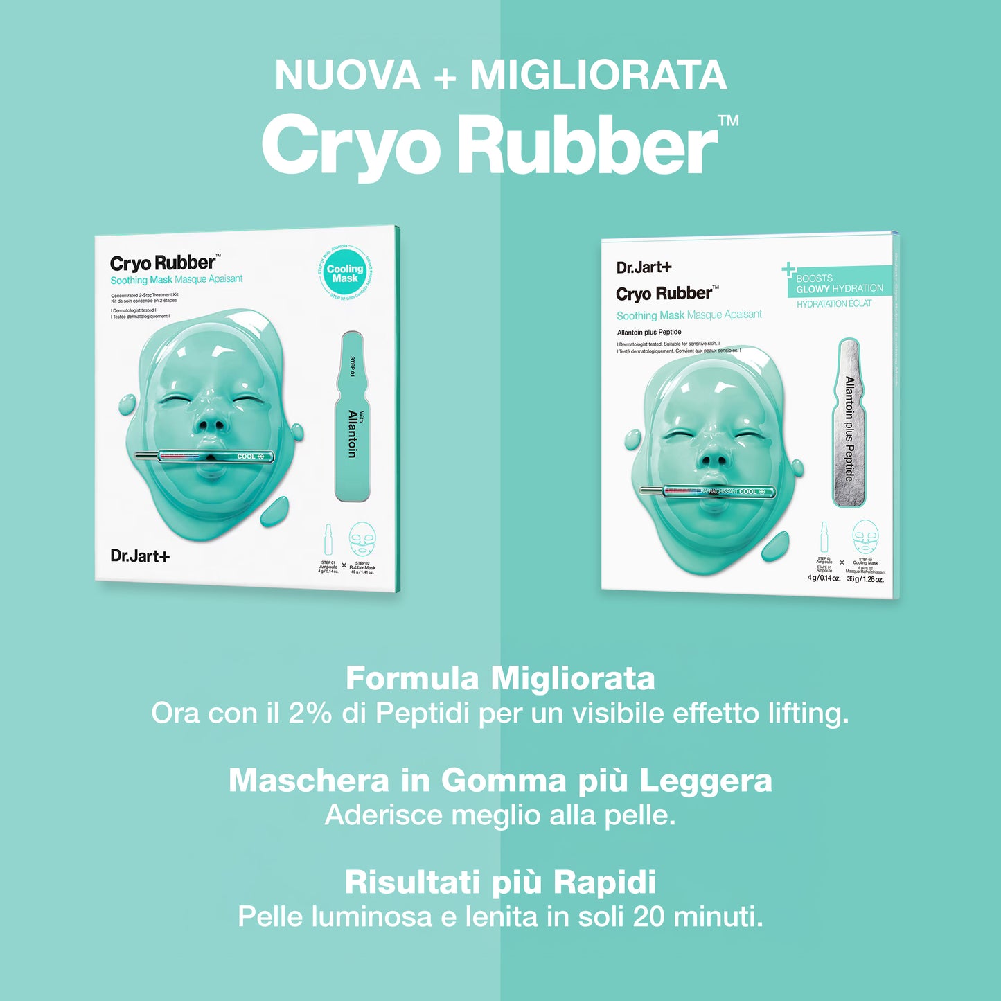 Dr.Jart+ Cryo Rubber Soothing Mask New