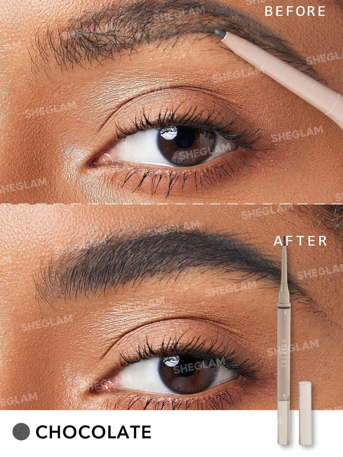 Sheglam Brows On Demand 2-In-1 Brow Pencil