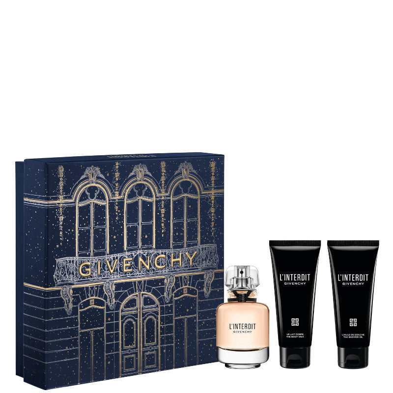 L'Interdit EDP Cofanetto 50 ML Eau de Parfum + 75 ML Body Milk + 75 ML Shower Oil