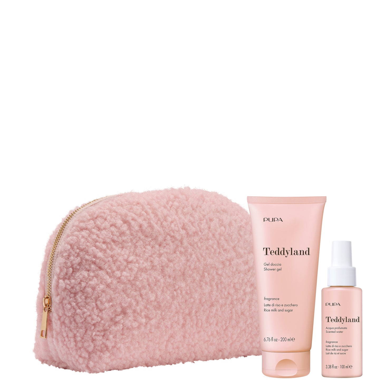 Teddyland Gel Doccia + Acqua Profumata Latte di Riso e Zucchero