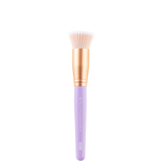 Nejha 02 Round Foundation Brush - Pennello Fondotinta Tondo