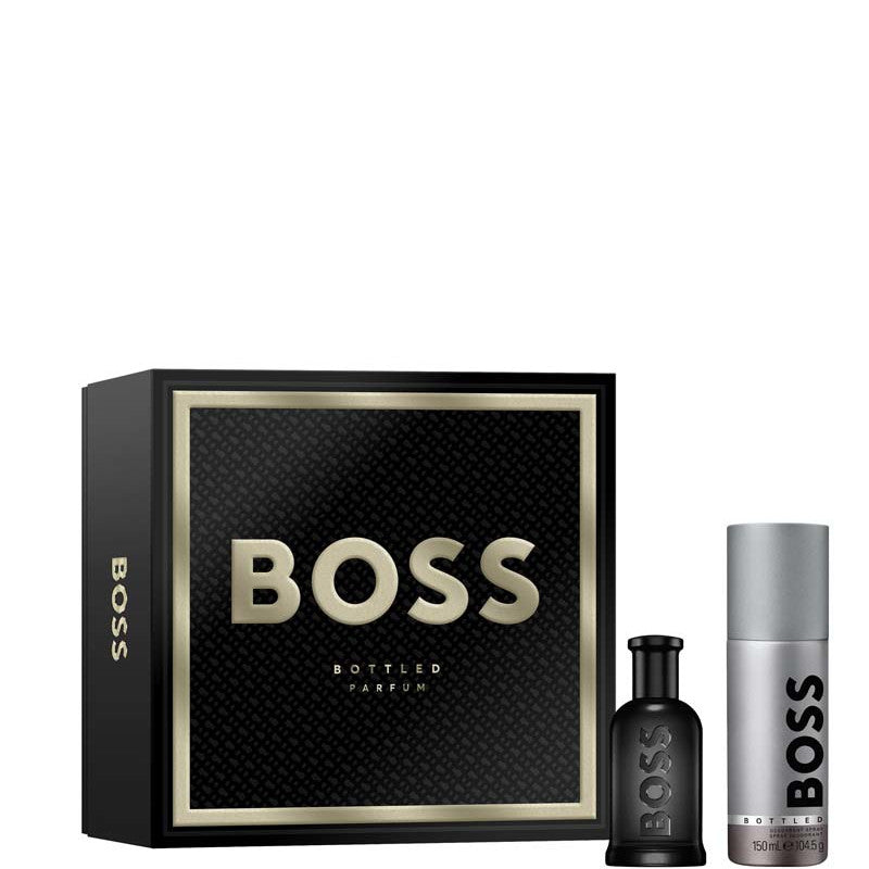 BOSS Bottled Parfum Cofanetto 50 ML PARFUM + 150 ML Deodorante Spray