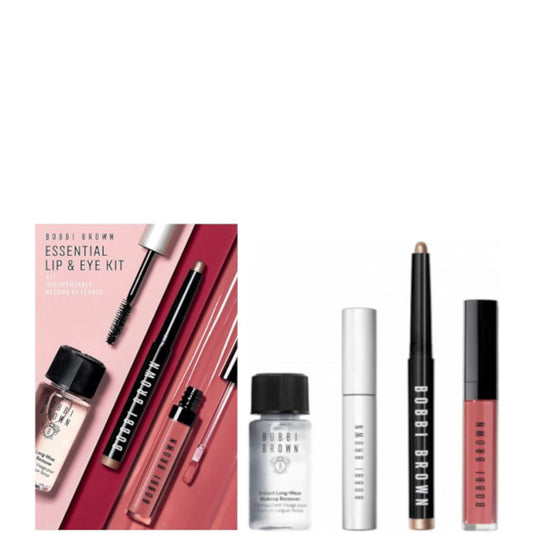 Kit Essential Lip & Eye Ombretto in Stick MICA + Mascara NERO + Gloss Labbra NEW ROMANTIC + 30 ML Struccante Viso