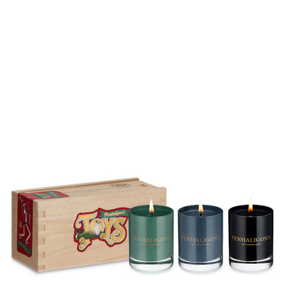 Penhaligon's Home Hooplas Candle Trio Set 3 x 65 gr