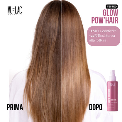 Mulac GLOW powHAIR Latte Spray Rinforzante