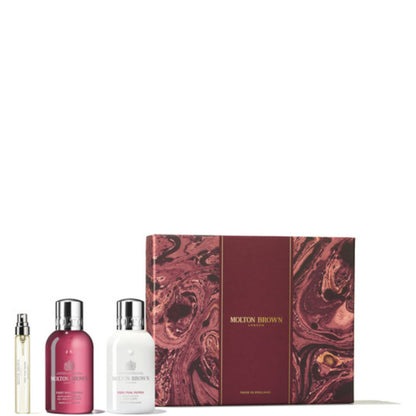 Fiery Pink Pepper Travel Gift Set 7,5 ML Eau de Toilette + 100 ML Gel Doccia+ 100 ML Lozione Corpo