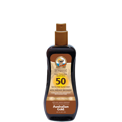 Spray Gels Sunscreen SPF 50 con effetto Bronze 237 ML