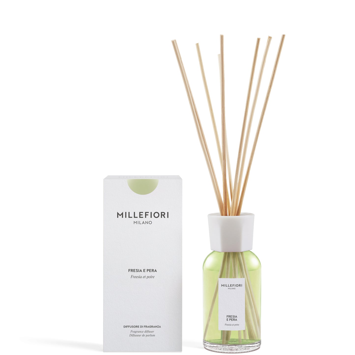 Millefiori Milano Diffusore a Bastoncini Fresia e Pera