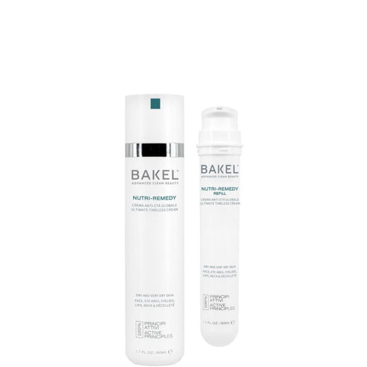 Bakel NUTRI-REMEDY Crema anti-età globale per pelle da secca a molto secca CASE & REFILL 50 ML