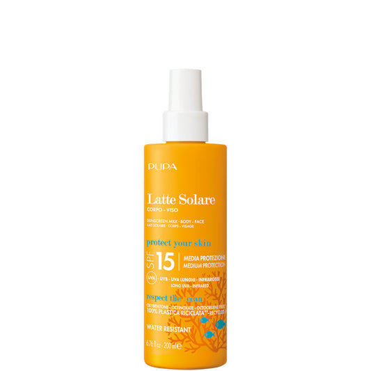 Latte Solare SPF 15 Viso/Corpo 200 ML