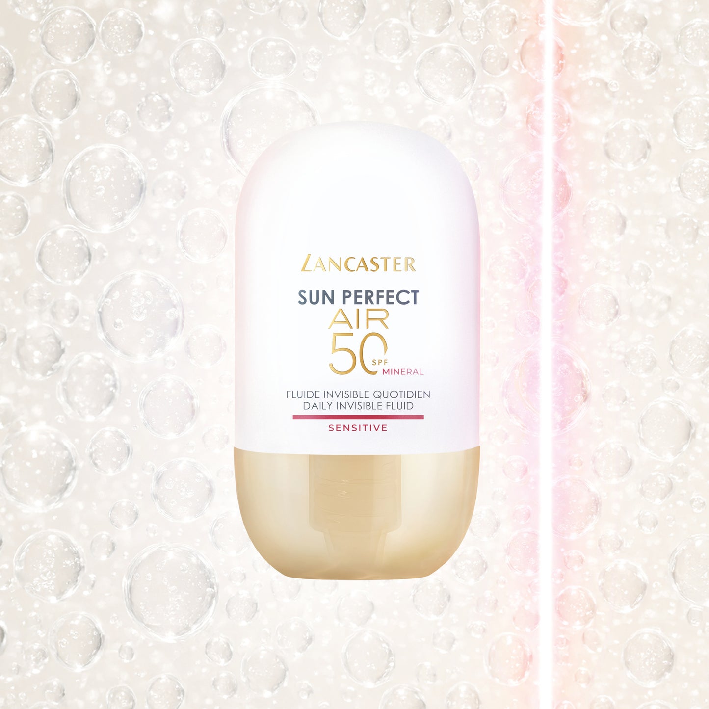 Lancaster Sun Perfect AIR Daily Invisible Fluid SPF50 Sensitive Mineral