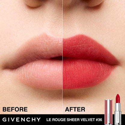 Le Rouge Sheer Velvet