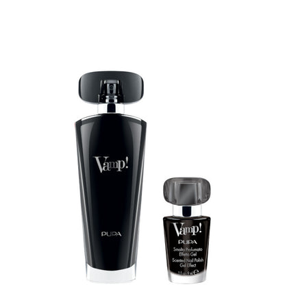 Vamp! Black Confezione 50 ML Eau de Parfum + 9 ML Vamp! Smalto Profumato Effetto Gel 305