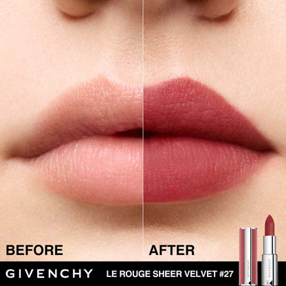 Le Rouge Sheer Velvet