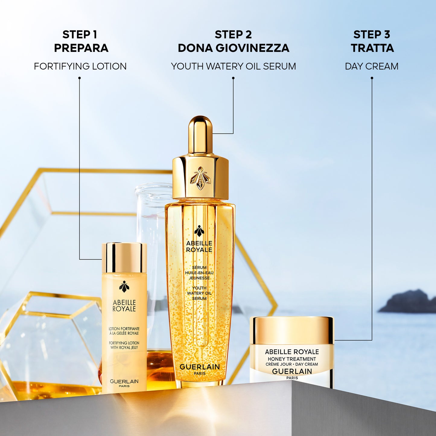 Abeille Royale Sérum Huile-En-Eau Jeunesse Confezione