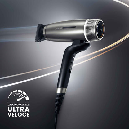ghd Speed - asciugacapelli professionale nero metallizzato