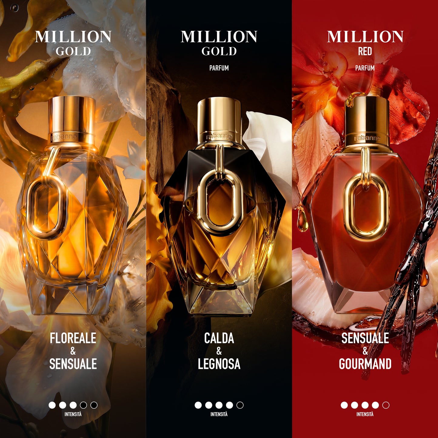 Rabanne Million Red For Her Parfum